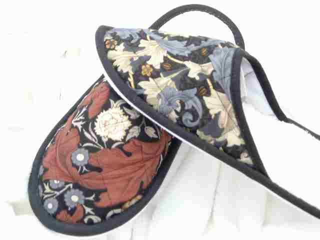 Style 330 William Morris Print Slippers